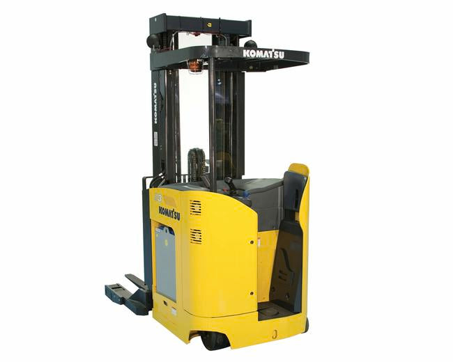 PDF Komatsu FR50 NARROW AISLE SINGLE & DOUBLE REACH RIDER Forklift Trucks Parts manual S/N 169E00001