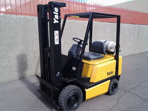 PDF Yale GP/GLP030-040AF (B810) Forklift Parts Manual