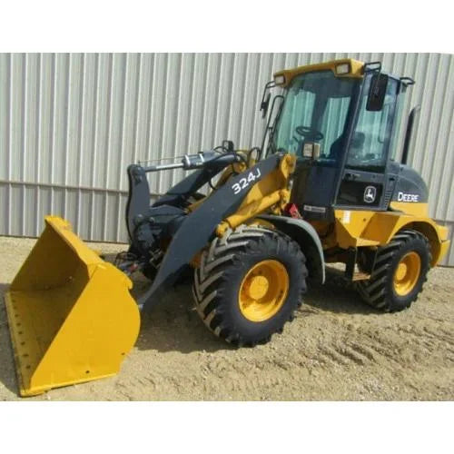 Pdf TM12585 John Deere 4WD 324J Wheel Loader Diagnostic and Test Service Manual