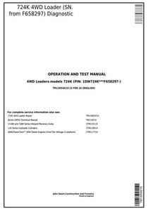 PDF TM13054X19 John Deere 4WD 724K Wheel Loader (SN. from F658297) Diagnostic & Test Service Manual