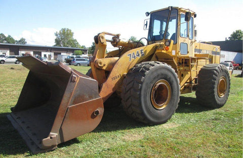 Pdf TM1455 John Deere 4WD 744E Wheel Loader Repair Service Manual