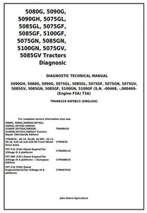 Pdf TM406319 John Deere 5080G 5090G 5090GH 5075G 5085G 5100GF 5100GN Tractor Diagnostic and Test Service Manual