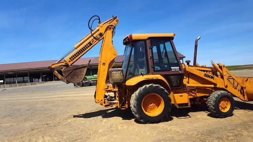 1989 Case 580K Loader Backhoe Service Manual 