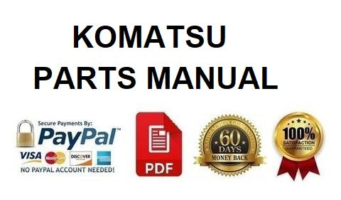 PARTS MANUAL - KOMATSU PC30MR-1 (JPN) CRAWLER EXCAVATOR SN 10001-UP DOWNLOAD