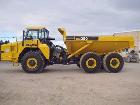 Assembly Manual - Komatsu HM350-1(JPN) Articulated Dump Truck Field SN 1001-UP