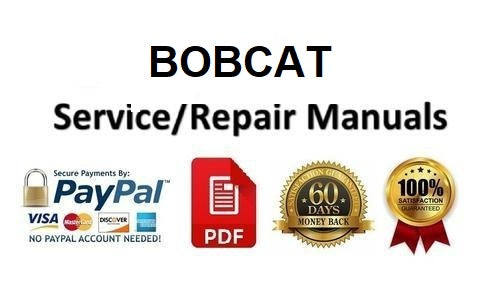 Service Manual - Bobcat SUPPLEMENT 444, 500 & EARLY 600 Skid Steer Loader 