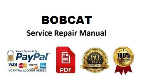 Bobcat T40.180slprb Telescopic Handler Service Repair Manual Sn B51711001 & Above