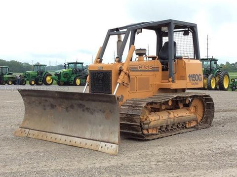 CASE 1150G CRAWLER DOZER SERVICE MANUAL 7-63710RO