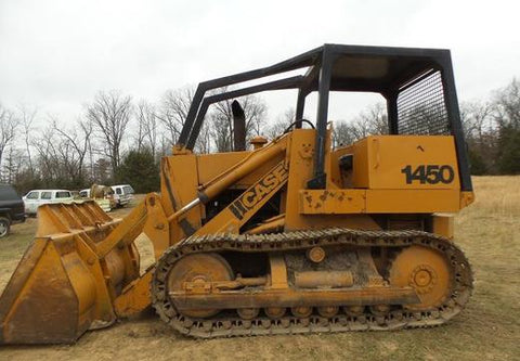 CASE 1450 CRAWLER LOADER DOZER SERVICE MANUAL 9-72858RO