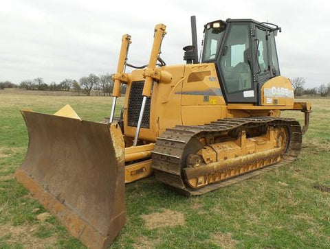 CASE 1650K CRAWLER DOZER SERVICE MANUAL 6-46470RO