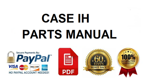 PARTS MANUAL - CASE IH 34U-FTC25 ROTARY MOWER DOWNLOAD