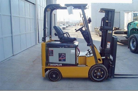 SERVICE MANUAL - CATERPILLAR 2EC20 72, 80V Forklift Download