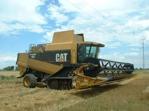 OPERATION AND MAINTENANCE MANUAL - CATERPILLAR 470 COMBINE Download