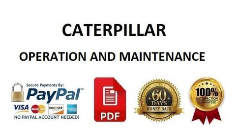 OPERATION AND MAINTENANCE MANUAL -  CATERPILLAR 10-20B ASPHALT SCREED  2LN Download