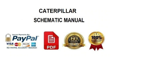 CATERPILLAR HFW222 FELLING HEAD ELECTRICAL SCHEMATIC MANUAL