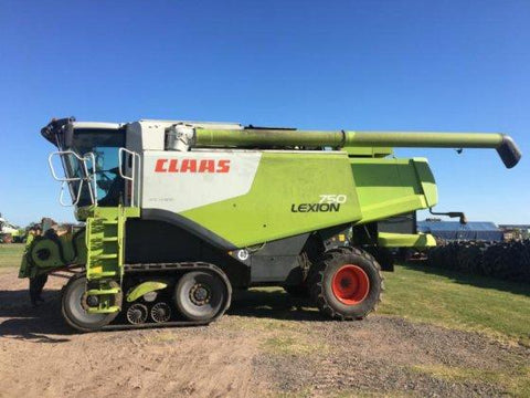 PARTS CATALOG MANUAL CLAAS LEXION 760-750 COMBINE (SN: C7100011-C7199999)