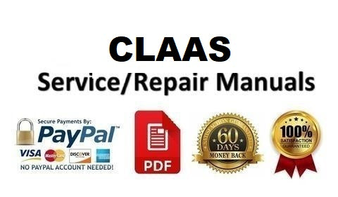 Service Manual - CLAAS Renault Ceres 336 Tractor Download