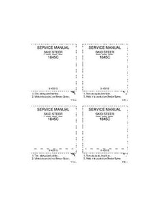 Case 1845C Skid Steer Loader Service Manual 8-42913R0