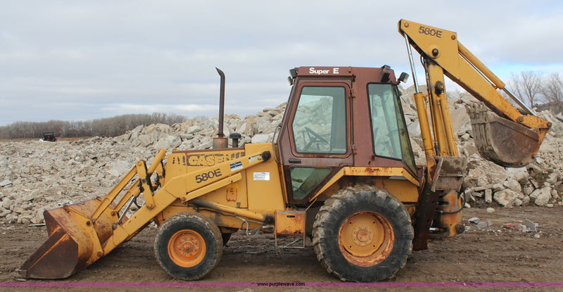 Service Manual - Case 580 Super E Backhoe Loader Tractor Download