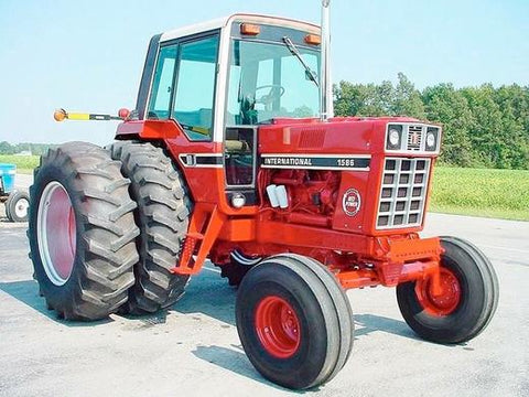 Case IH 786, 886, 986, 1086, 1486, 1586, and Hydro 186 Tractor CHASSIS Service Manual