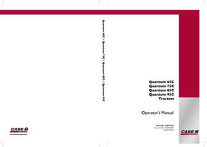 Case IH Tractor Quantum 65C 75C 85C 95C Operator’s Manual 84576257