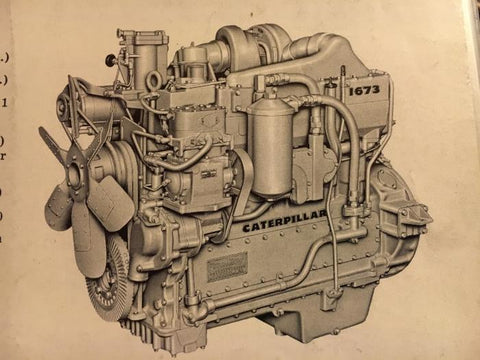 Parts Catalog Manual 76R - Caterpillar 1673C TRUCK ENGINE Spare Download