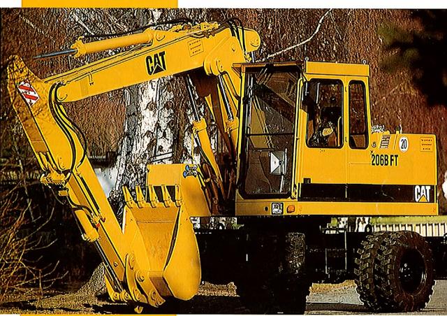 Caterpillar 206B (Prefix 9BF) Excavator Parts Manual