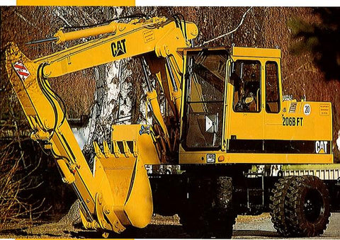 Caterpillar 206 (Prefix 3GC) Excavator Parts Manual