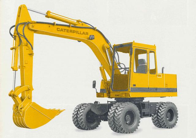 Caterpillar 212 (Prefix 5DC) Excavator Parts Manual