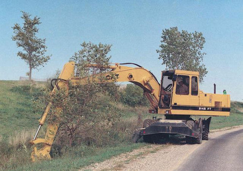 Caterpillar 214B FT (Prefix 9MF) Excavator Parts List Manual 