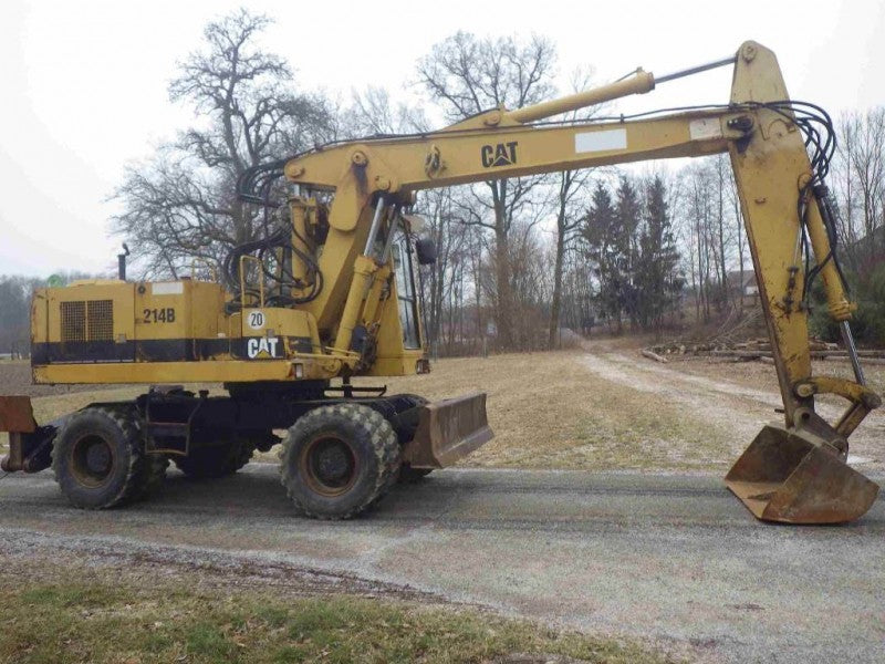Caterpillar 214 (Prefix 1KB) Excavator Parts List Manual 