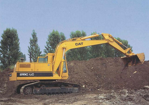 Caterpillar 215B (Prefix 2XC) Excavator Parts Manual