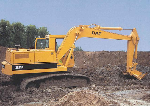 Caterpillar 219D (Prefix 5XG) Excavator Parts Manual