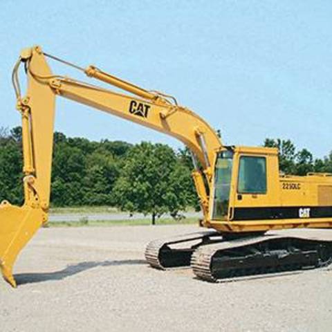 Caterpillar 225D (Prefix 2SJ) Excavator Parts Manual