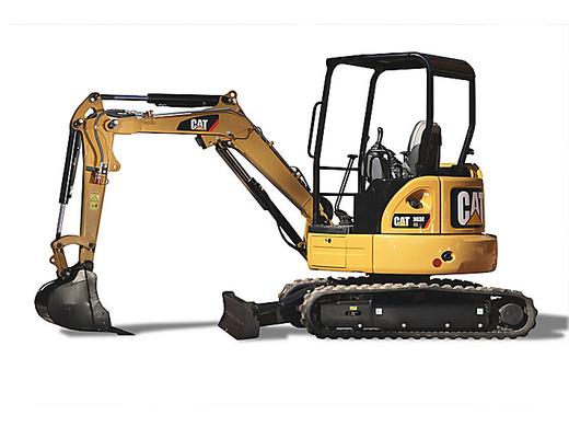 Caterpillar 303C CR (Prefix BXT) Mini Hyd Excavator Service Manual 