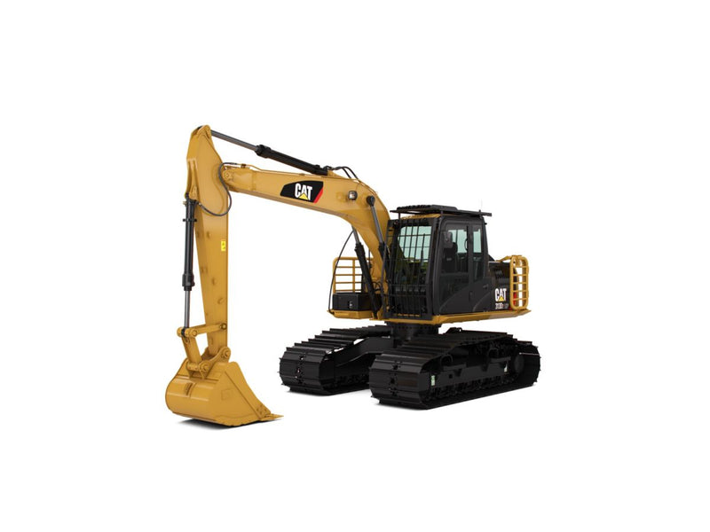 Caterpillar 313D2 LGP (Prefix GAJ) Excavator Parts List Manual 