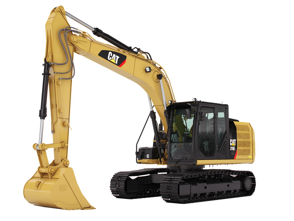 Caterpillar 318E L (Prefix WZS) Excavator Parts Manual