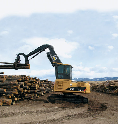 Caterpillar 320D FM (Prefix CYZ) Excavator Parts Manual