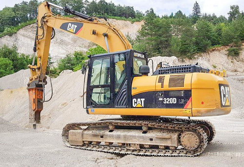 Caterpillar 320D LN (Prefix WBN) Excavator Parts Manual