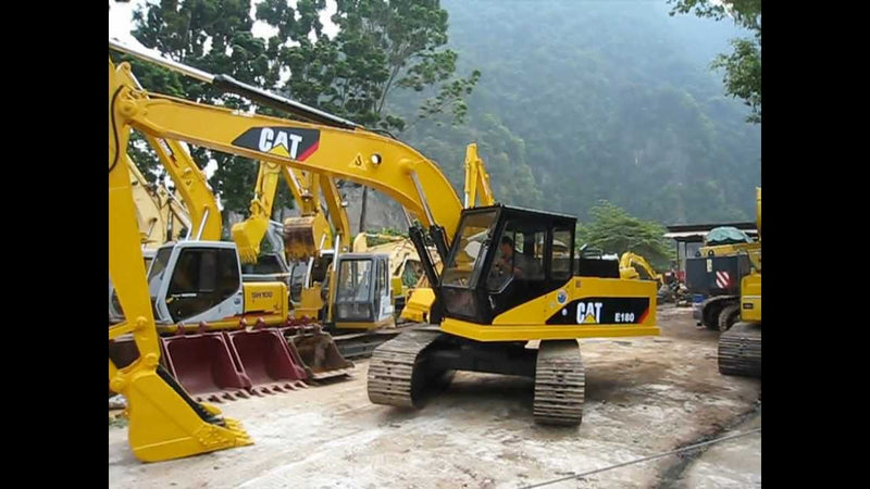 Caterpillar E180 (Prefix 1RF) Excavator Parts List Manual 