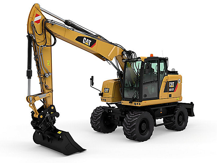 Caterpillar M317F (Prefix F6P) Excavator Parts List Manual 