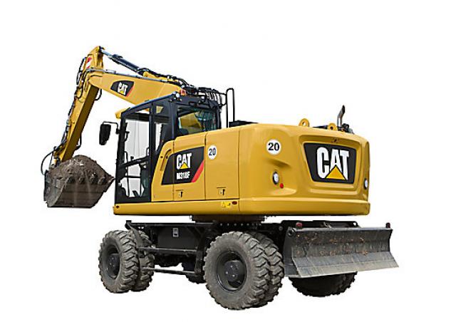Caterpillar M318F (Prefix FB8) Excavator Parts List Manual 