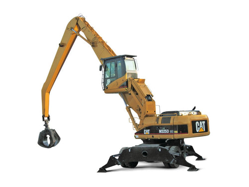 Caterpillar M325D L MH (Prefix KGG) Excavator Parts List Manual 