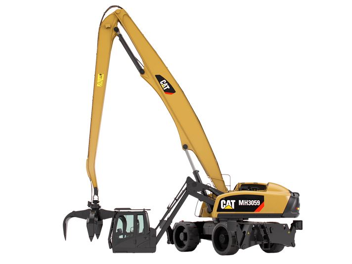 Caterpillar MH3059 (Prefix RBR) Material Handler Parts List Manual 