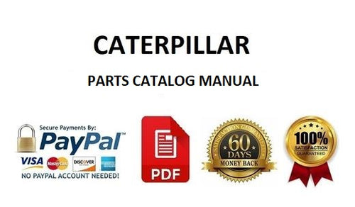 PARTS CATALOG MANUAL - CATERPILLAR 352F XE VG EXCAVATOR XAJ DOWNLOAD
