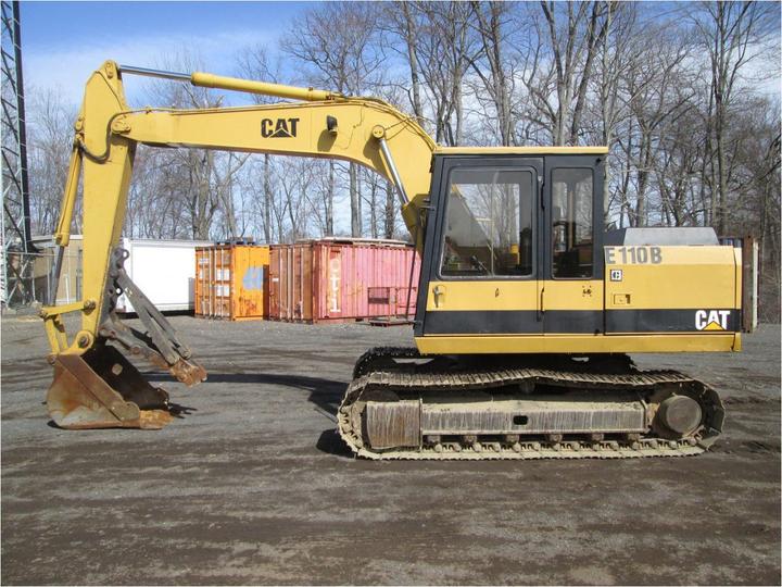 OPERATION AND MAINTENANCE MANUAL - CATERPILLAR E110B EXCAVATOR 4FJ DOWNLOAD 