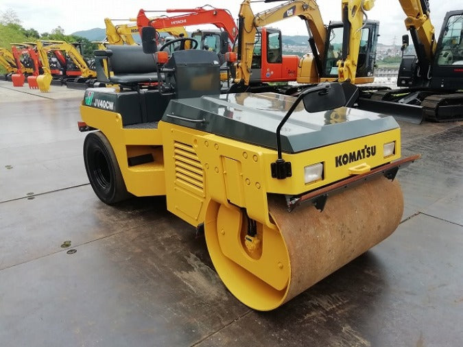 DOWNLOAD KOMATSU JV40CW-5 (US) ROLLER PARTS CATALOG MANUAL SN 6001-UP