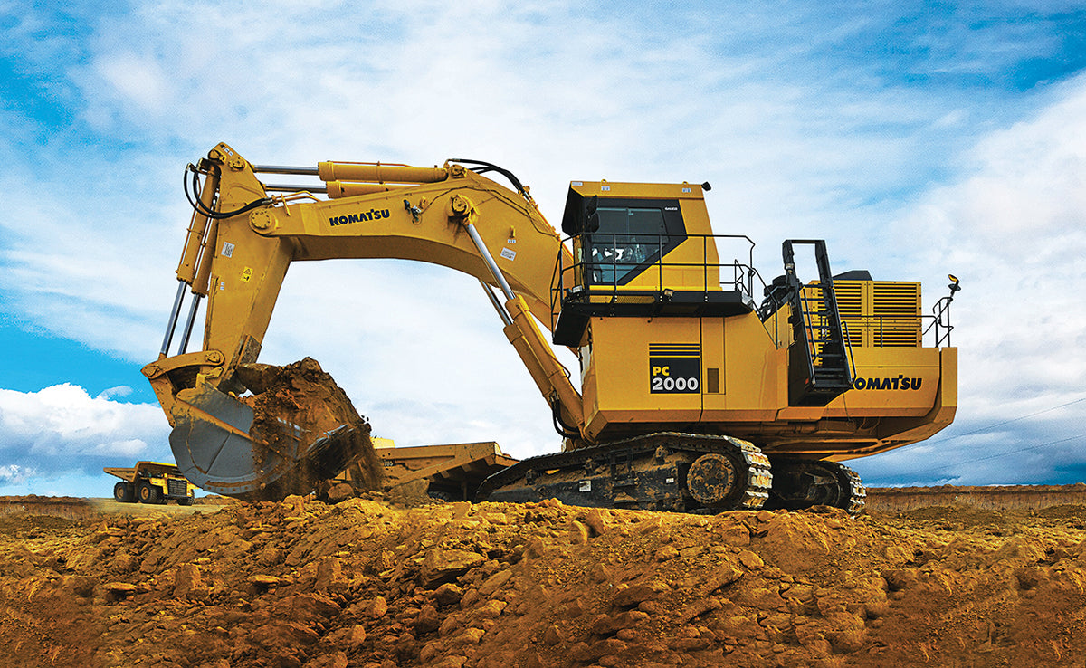 Download Komatsu PC2000-8 Hydraulic Excavator Parts Manual SN 20001-20 ...