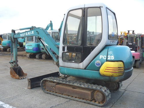 DOWNLOAD KOMATSU PC25-1 (JPN) HYDRAULIC EXCAVATOR PARTS MANUAL 1001-UP