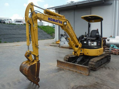 DOWNLOAD KOMATSU PC35MR-2 (JPN) HYDRAULIC EXCAVATOR PARTS MANUAL 5001-UP (FOR CANOPY)